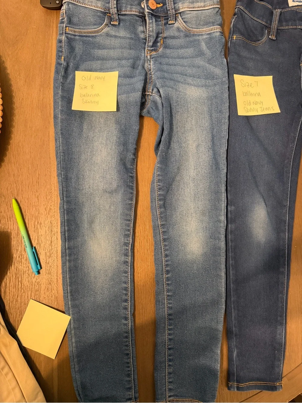 Women's Skinny Jeans - Dark Blue Wash